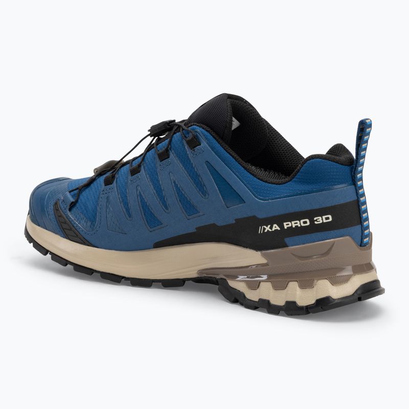 Men's running shoes Salomon XA PRO 3D V9 GTX poseidon/white pepper/falcon 3