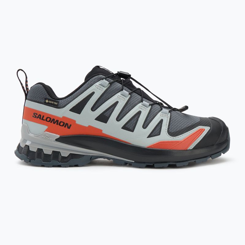Men's running shoes Salomon XA PRO 3D V9 GTX turbulence/black/burnt ochre 2