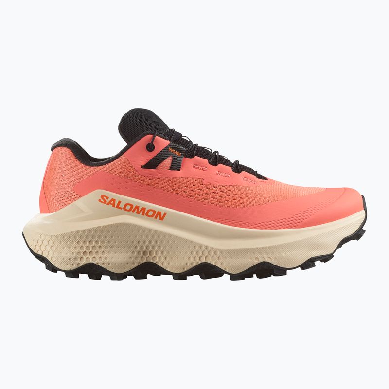 Women's running shoes Salomon Ultra Glide 3 fusion coral/tender peach/black 2