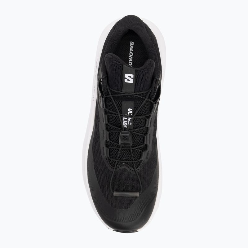 Men's running shoes Salomon Ultra Glide 3 black/white/black 5
