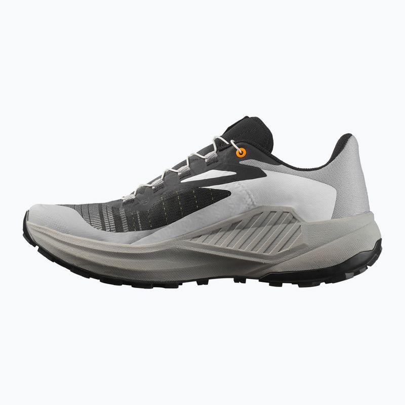 Men's running shoes Salomon Genesis black/alloy/turmeric 10