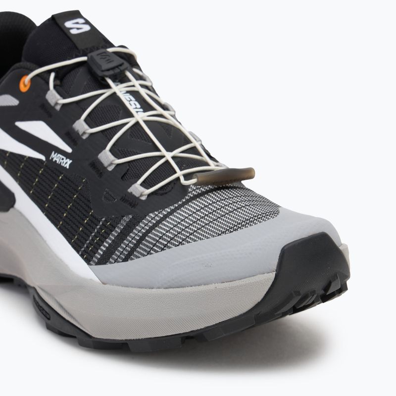 Men's running shoes Salomon Genesis black/alloy/turmeric 7