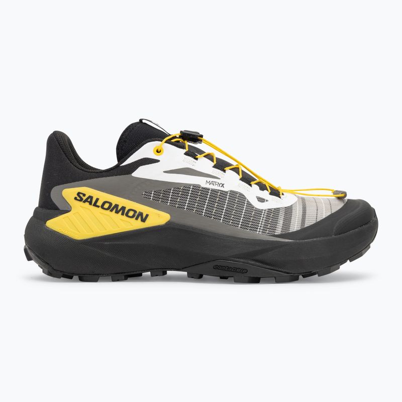 Men's running shoes Salomon Genesis black/white/lemon 2