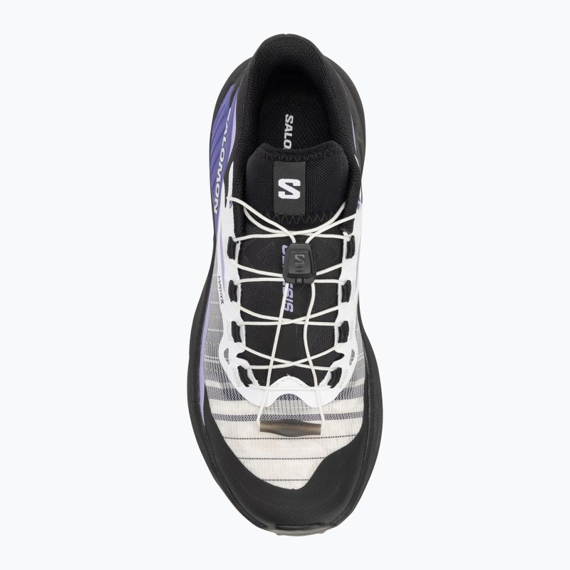 Women's running shoes Salomon Genesis black/white/liberty 5