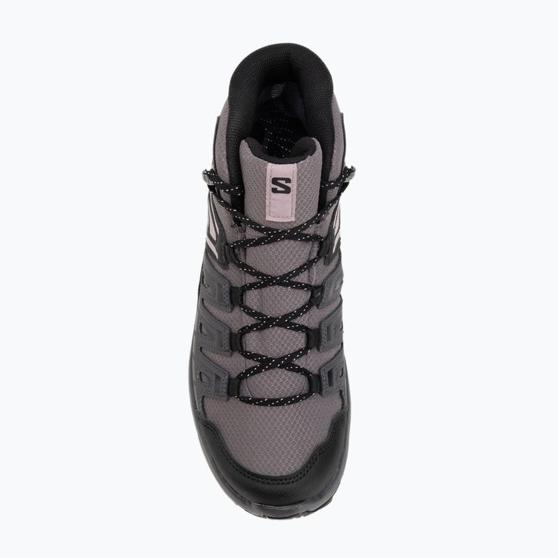 Women's trekking boots Salomon Extegra GTX Mid henna/run raisin/mahogany rose 5