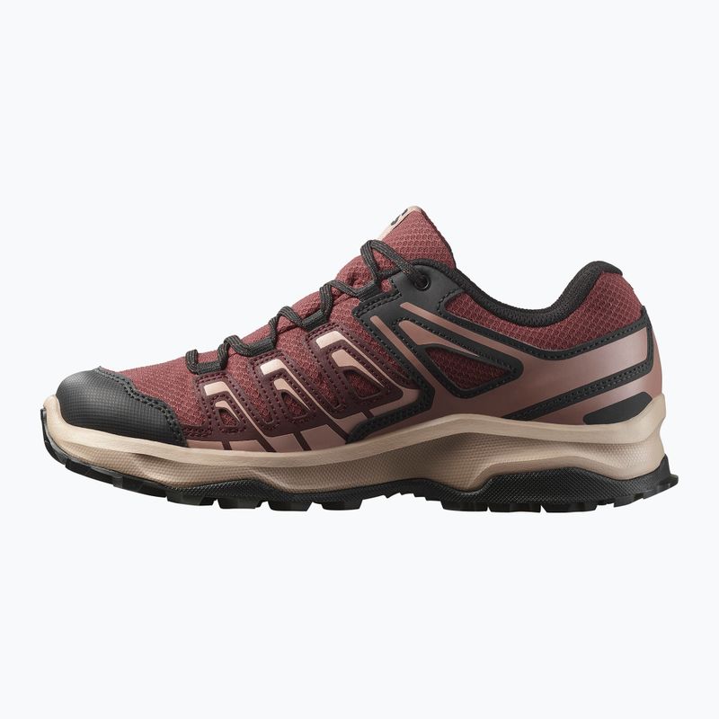Women's trekking boots Salomon Extegra GTX henna/run raisin/mahogany rose 3