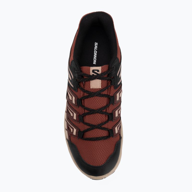 Women's trekking boots Salomon Extegra GTX henna/run raisin/mahogany rose 5