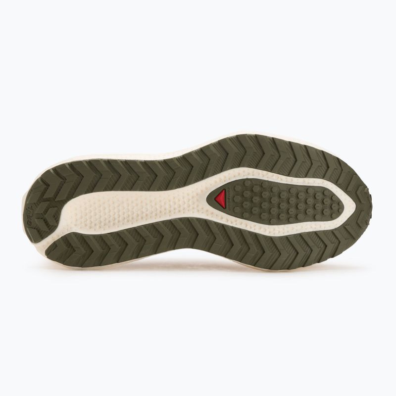 Men's running shoes Salomon Aero Glide 3 Gravel spicy mustard/vanila ice/deep lichen green 4