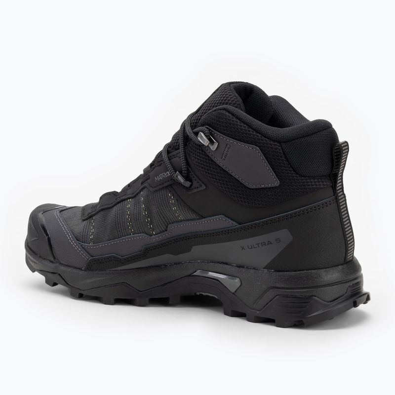 Men's trekking boots Salomon X Ultra 5 MID GTX black / asphalt / castlerock 3