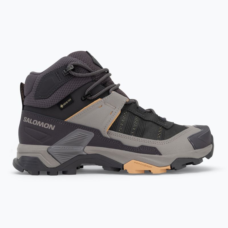 Women's trekking boots Salomon X Ultra 5 MID GTX nine iron / gull / soft clay 2