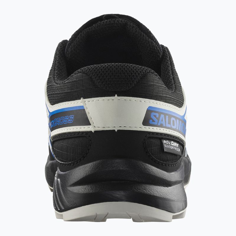 Children's running shoes Salomon Speedcross Waterproof black/vanilla ice/french blue 10
