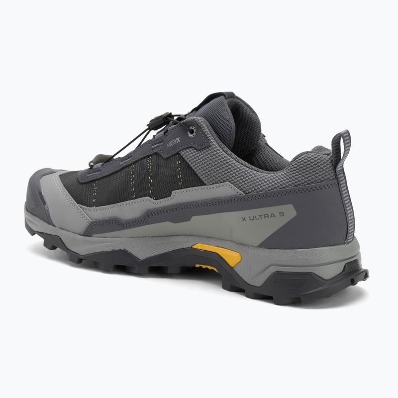 Men's trekking boots Salomon X ULTRA 5 GTX turbulence/monument/spicy mustard 3