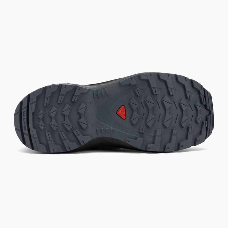 Children's trekking boots Salomon XA Pro 3D V8 Waterproof black/turbulence/quarry 4