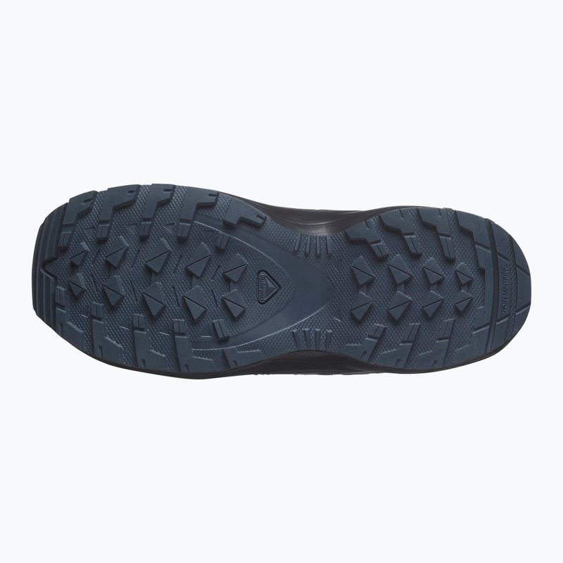 Children's trekking boots Salomon XA Pro 3D V8 Waterproof black/turbulence/quarry 11