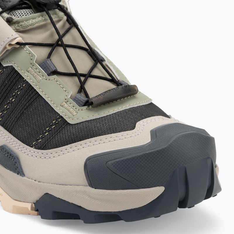 Women's trekking boots Salomon X ULTRA 5 GTX seagrass / turbul ence / tender peach 7