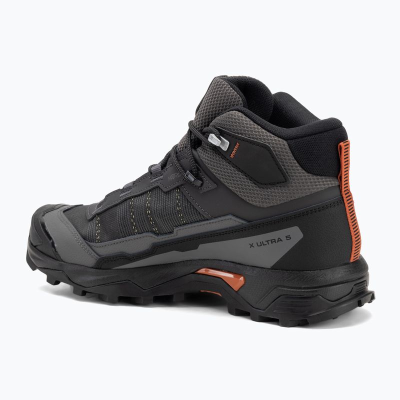 Men's trekking boots Salomon X Ultra 5 MID GTX asphalt / castlerock / burnt ochre 3