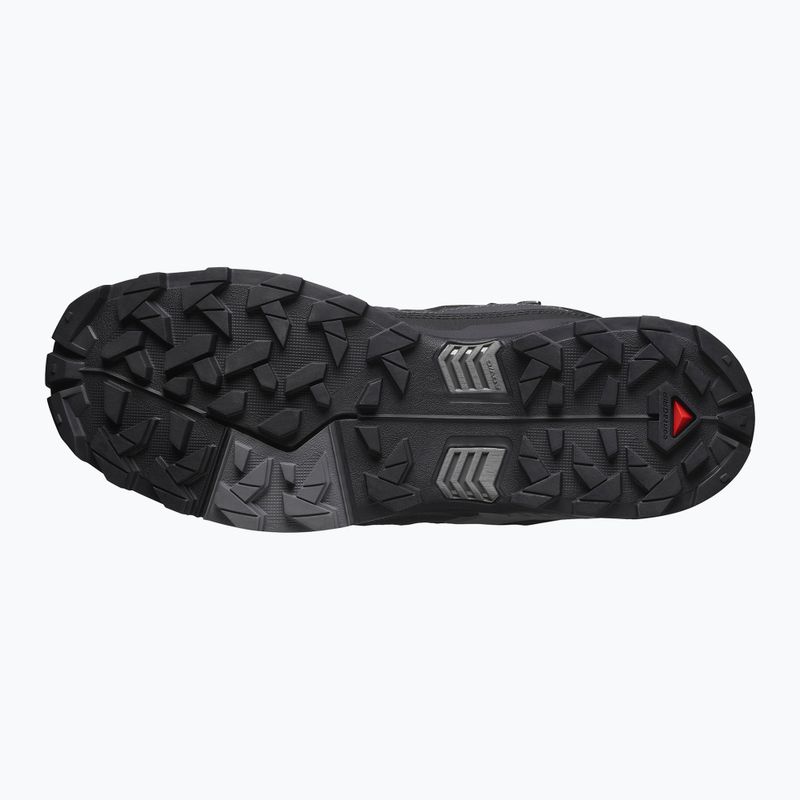 Menʼs hiking boots Salomon X Ultra 5 MID Wide GTX black/asphalt/ castlerock 9