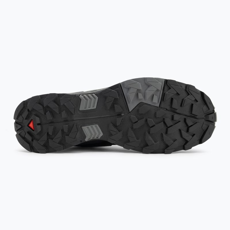 Men's trekking boots Salomon X Ultra 5 MID Wide GTX black/asphalt/ castlerock 4