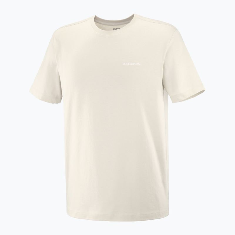 Men's T-shirt Salomon Logo Tee rainy day 4