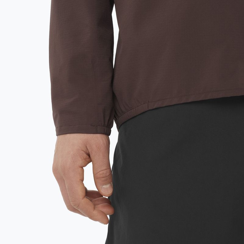 Men's running jacket Salomon Bonatti Trail cofee bean 6