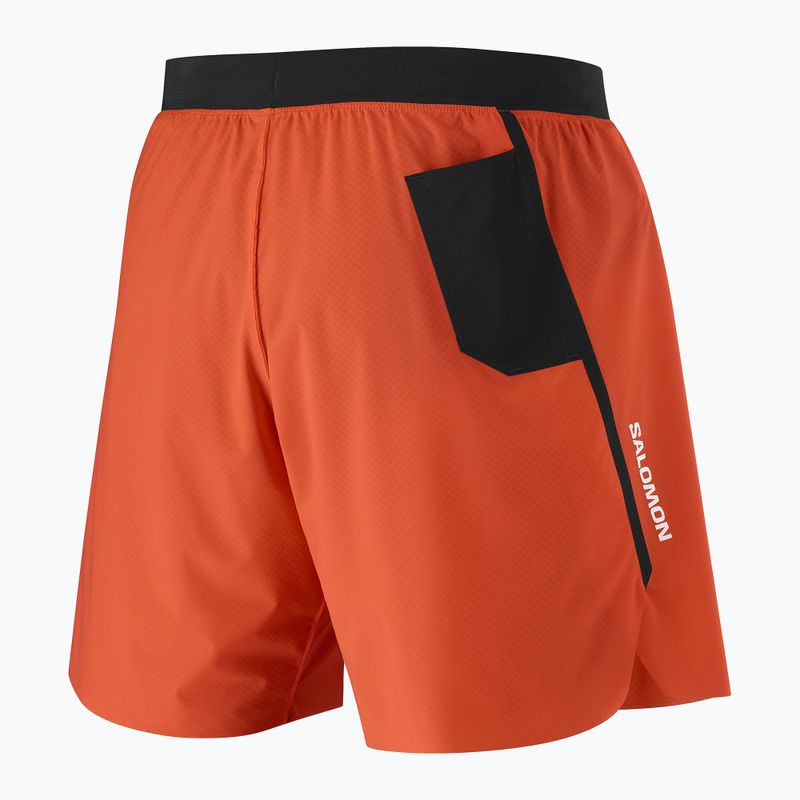 Men's running shorts Salomon S/Lab Speed Spl 7" fiery red 7
