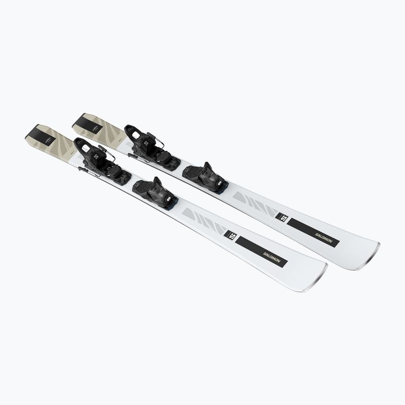 Women's alpine skis Salomon S/Max N°4 + bindings M10 GW white/light bronze met 3