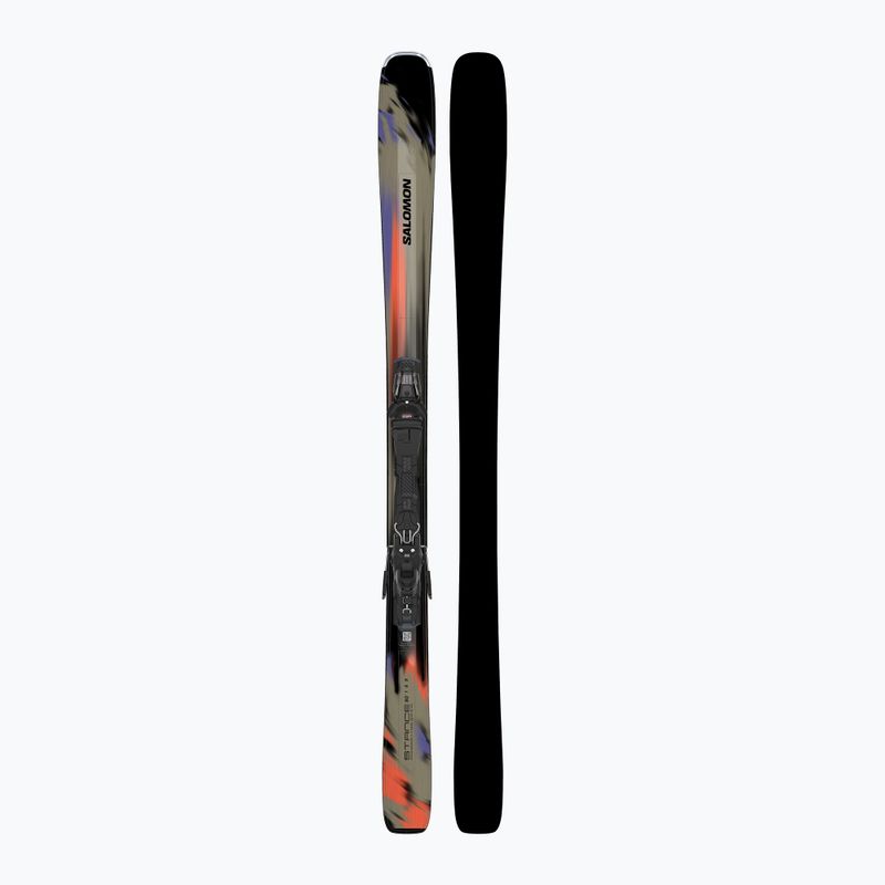 Downhill skis with bindings Salomon Stance 80 + M10 GW kelp/nasturtium 3
