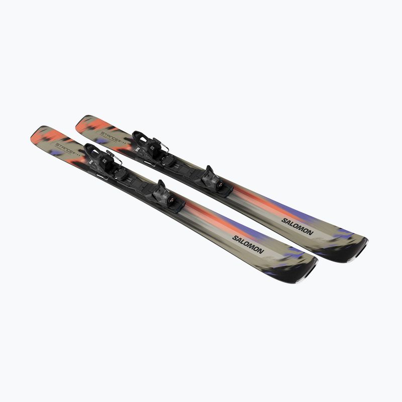 Downhill skis with bindings Salomon Stance 80 + M10 GW kelp/nasturtium 4