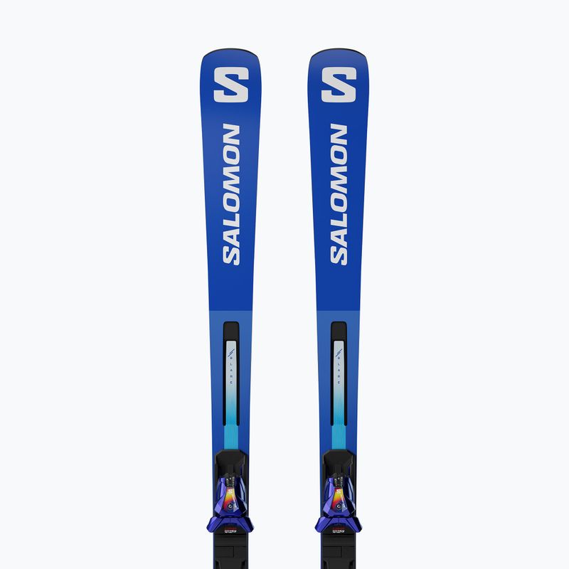 Alpine skis Salomon S/Race GS Pro + bindings I12 GW race blue/white 4