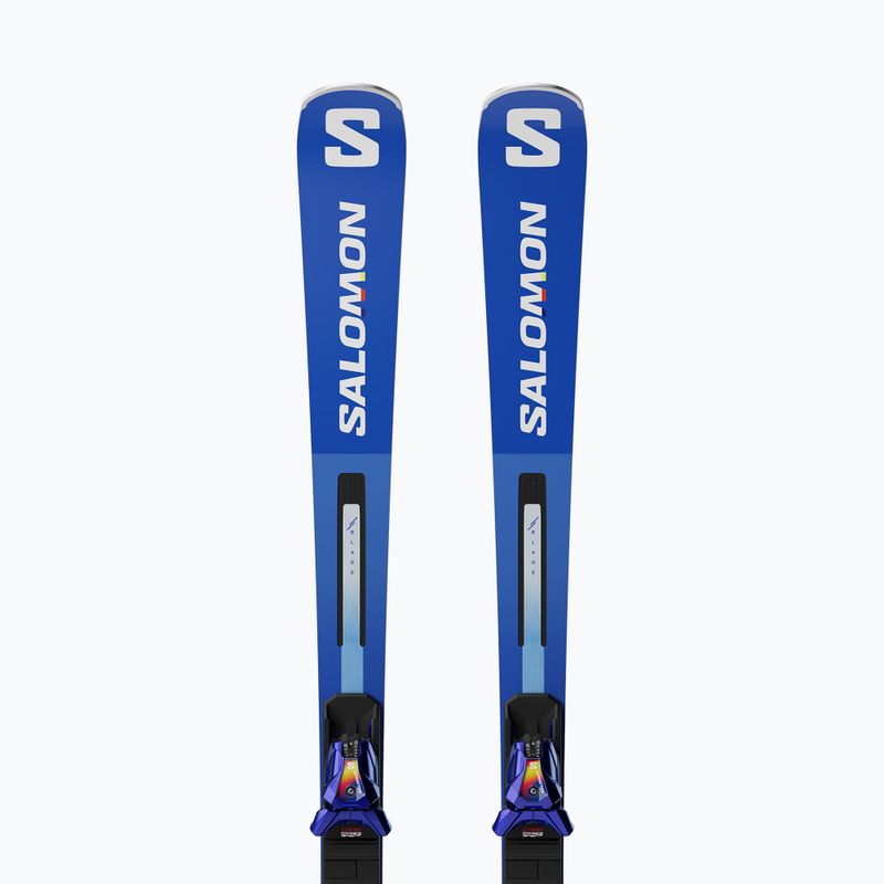 Alpine skis Salomon S/Race SL Pro + bindings I12 GW race blue/white 4