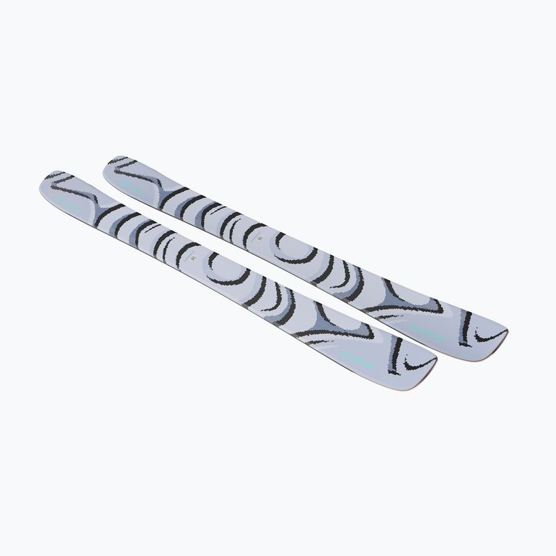 Alpine skis Salomon QST 100 cosmic sky/dark grey/neon blue 3