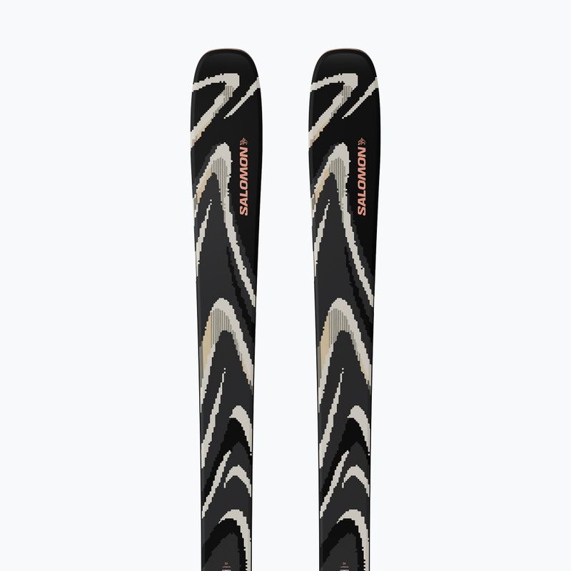 Alpine skis Salomon QST 94 Black black/almond milk 3