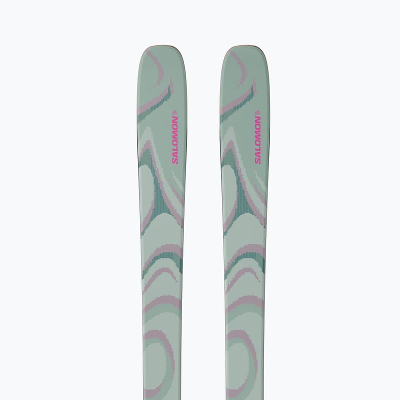 Alpine skis Salomon QST 100 iceberg green/nirvana/rhodamine 4