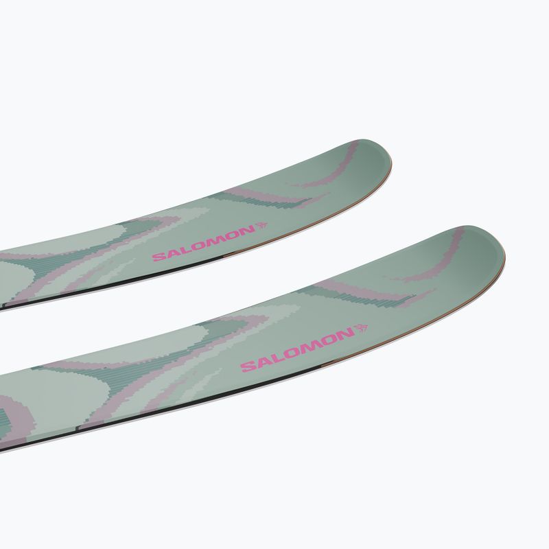 Alpine skis Salomon QST 100 iceberg green/nirvana/rhodamine 5