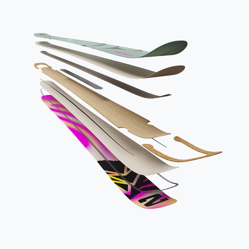 Alpine skis Salomon QST 100 iceberg green/nirvana/rhodamine 7