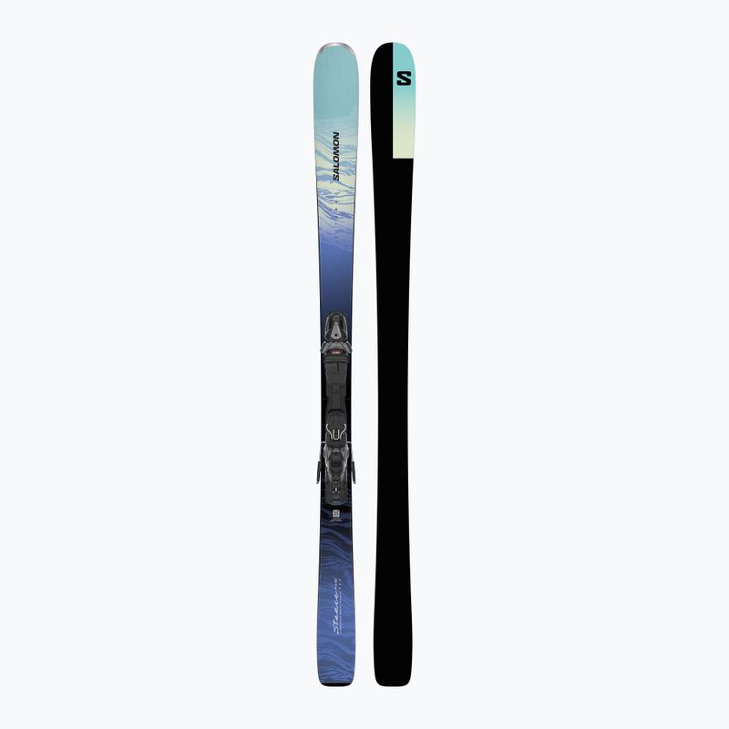 Women’s downhill skis with bindings Salomon Stance Pro W 82 + MI11 GW aruba blue/blue yonder 3