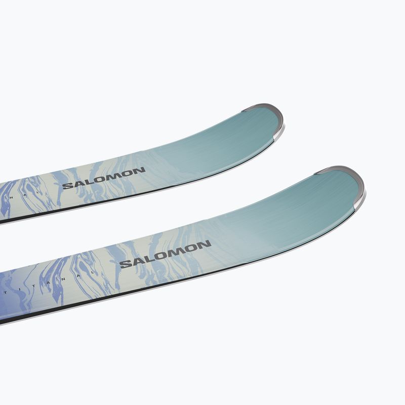 Women’s downhill skis with bindings Salomon Stance Pro W 82 + MI11 GW aruba blue/blue yonder 6