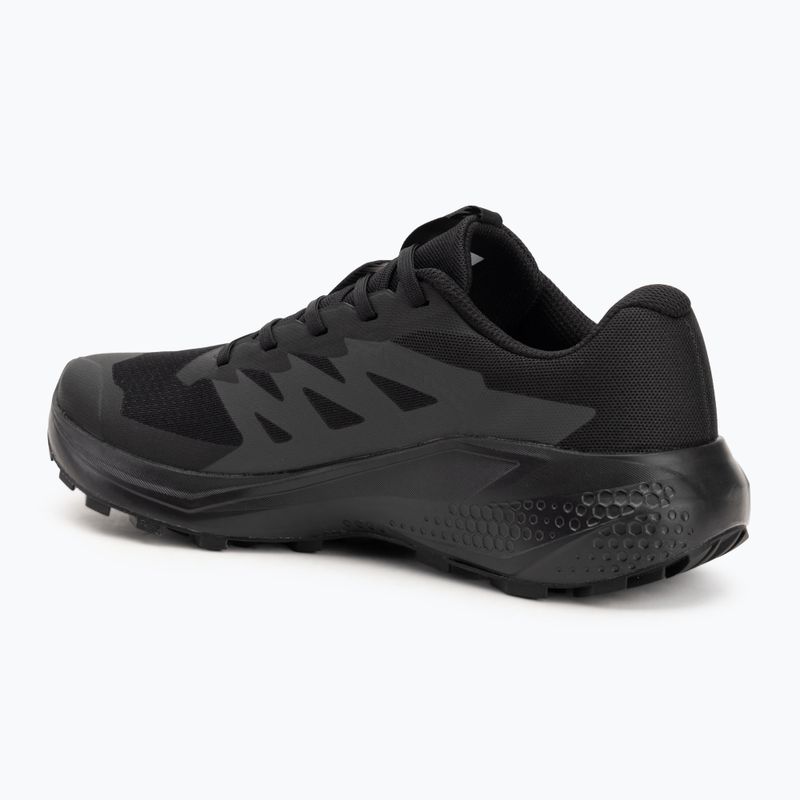 Salomon Alphaglide women's running shoes black/asphalt/black 3