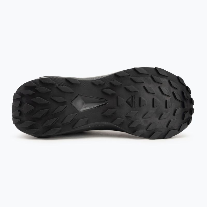 Salomon Alphaglide women's running shoes black/asphalt/black 4