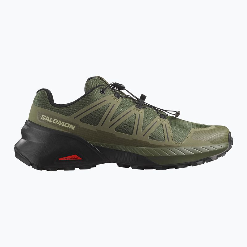 Men's running shoes Salomon Speedcross Peak olive night/deep lichen green/black 9
