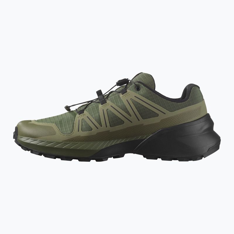 Men's running shoes Salomon Speedcross Peak olive night/deep lichen green/black 10