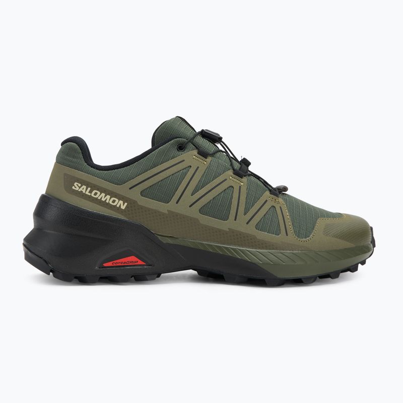 Men's running shoes Salomon Speedcross Peak olive night/deep lichen green/black 7