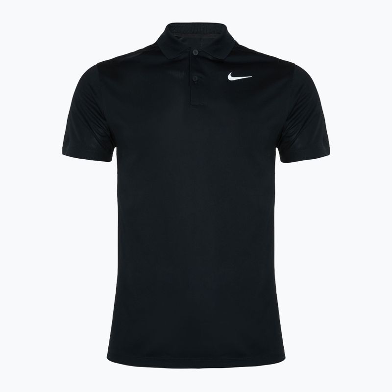 Men's Nike Court Dri-Fit Tennis t-shirt black/ white