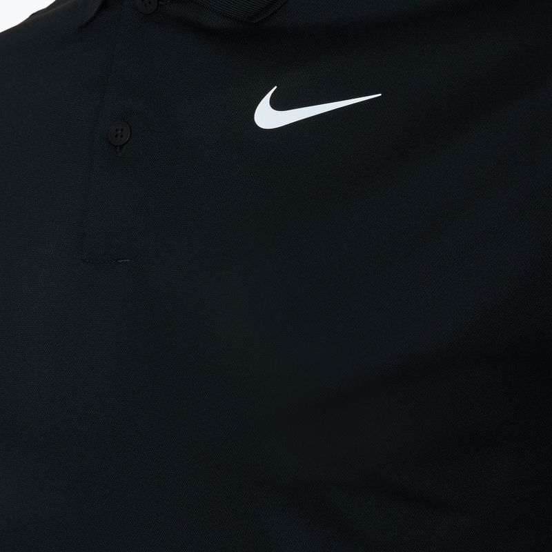 Men's Nike Court Dri-Fit Tennis t-shirt black/ white 3