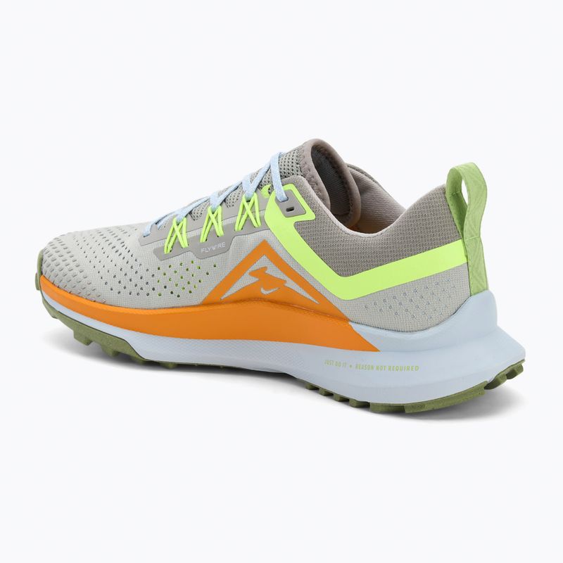 Men's running shoes Nike Pegasus Trail 4 light iron ore/volt/cobblestone 3
