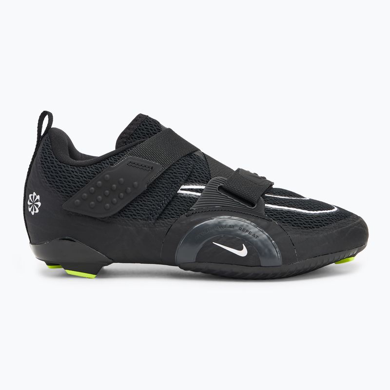 Nike Superrep Cycle 2 spinning shoes black/black-volt 2