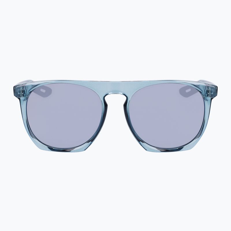 Nike Flatspot XXII worn blue/ silver flash sunglasses 2