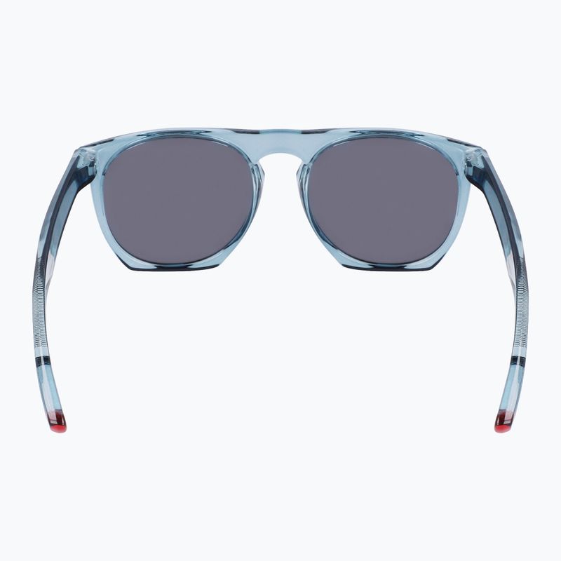 Nike Flatspot XXII worn blue/ silver flash sunglasses 3
