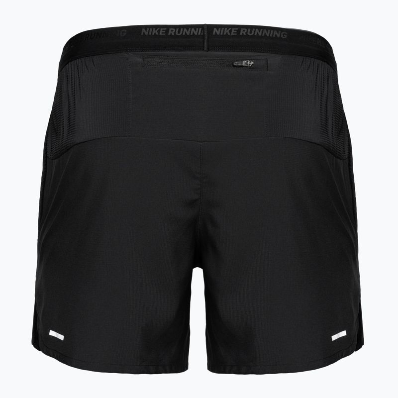Men's Nike Dri-Fit Stride 5" Brief-Lined running shorts black/black 2