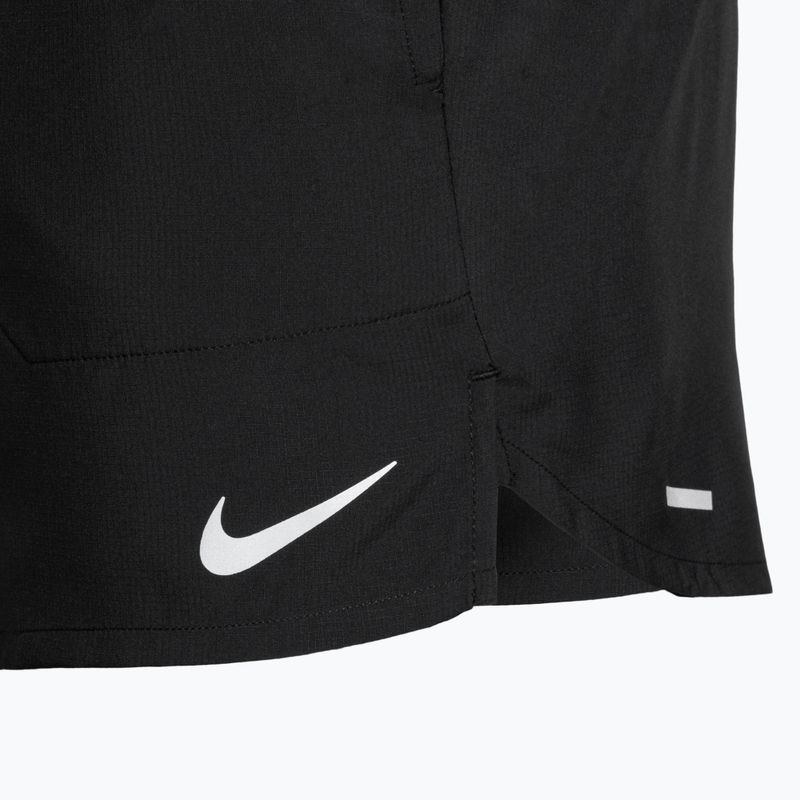 Men's Nike Dri-Fit Stride 5" Brief-Lined running shorts black/black 4